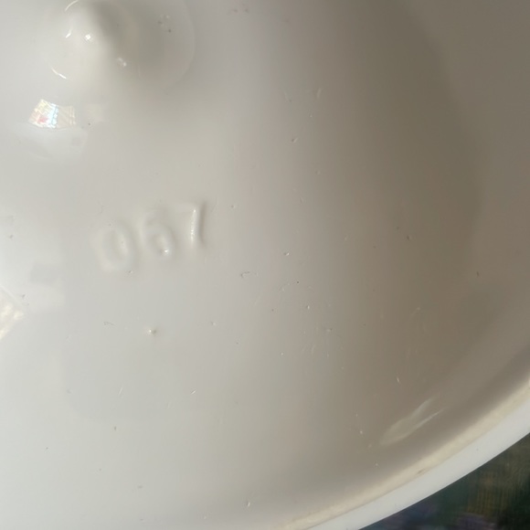 Pfaltzgraff Filigree White 4 3/4" Lid Only #067 - Picture 3 of 3